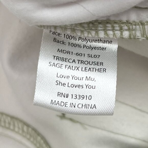 Show Me Your Mumu Tribeca Faux Leather Trouser - Picture 5 of 5